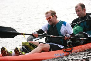 Kayak Across Loch Ness